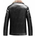 Men's Faux Leather Jacket