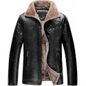 Men's Faux Leather Jacket