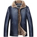 Men's Faux Leather Jacket