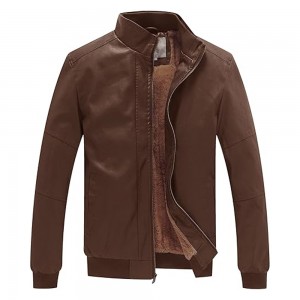 Faux Leather Jacket...