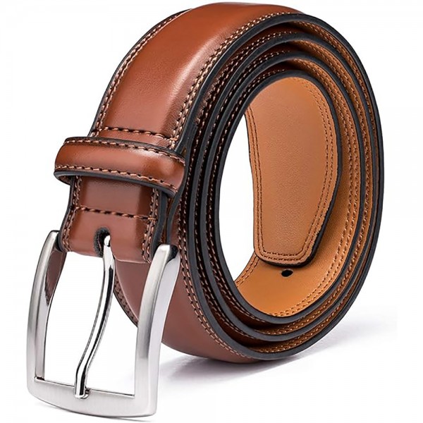 Men's Leather Dress Belt