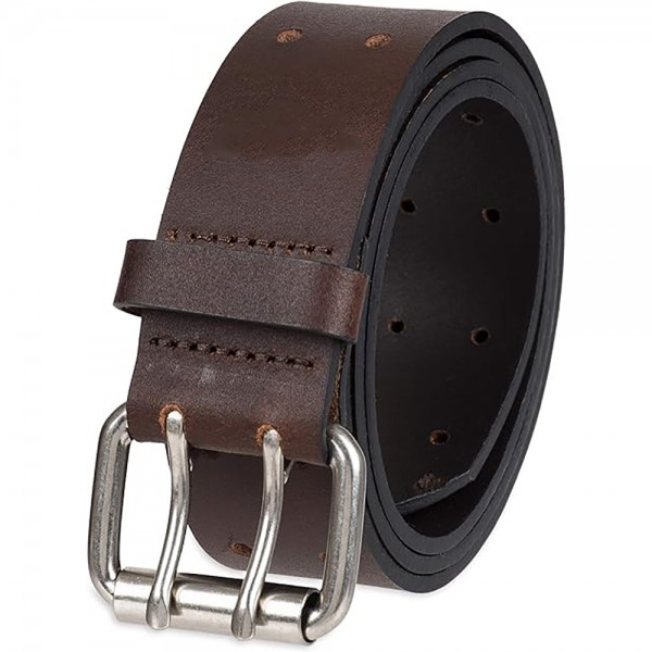 Men's Leather Double Prong Belt